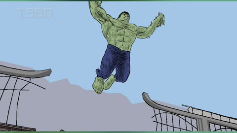 Unleashed Rage: The Transformation | Animated Superhero Scene