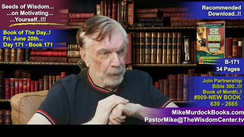 Fri. June 20 - Seeds of Wisdom On Motivating Yourself..!!!