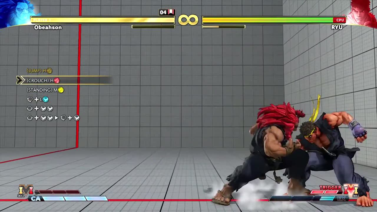 Street Fighter V Akuma combos volume 1