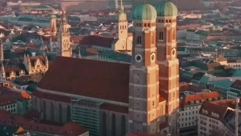 München aus der Vogelperspektive