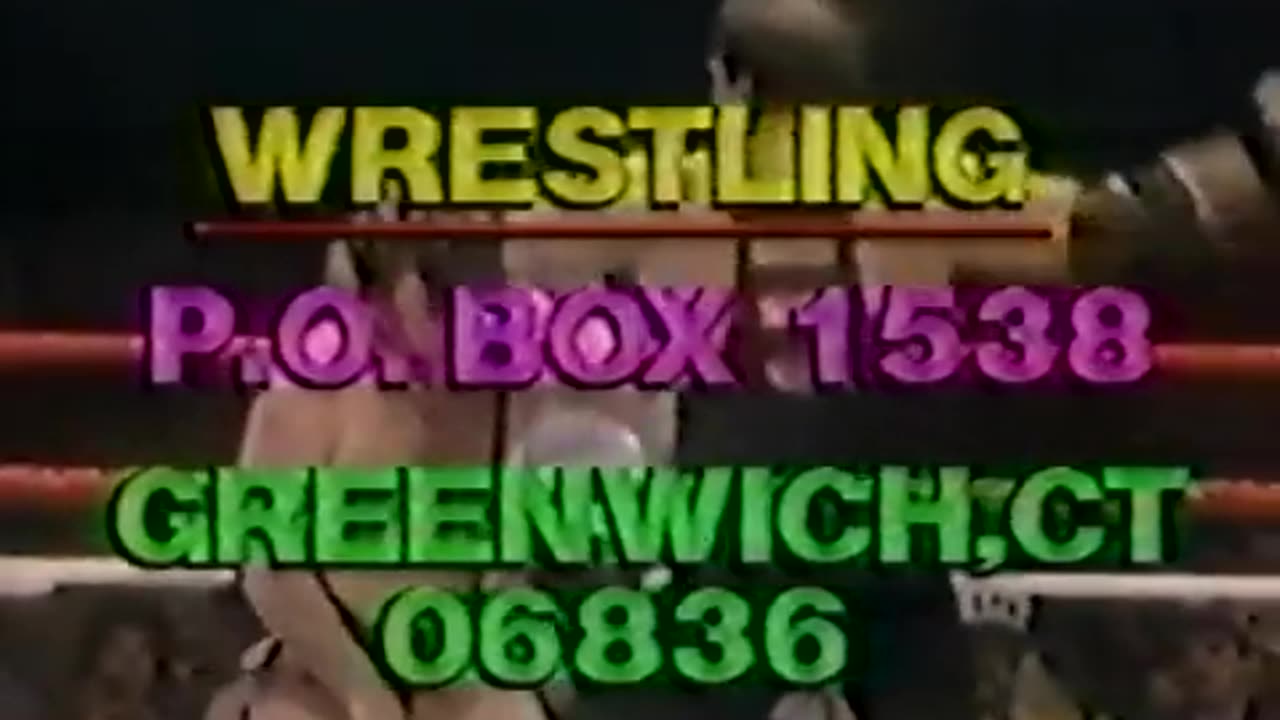WWF Championship Wrestling Jan 14 1984