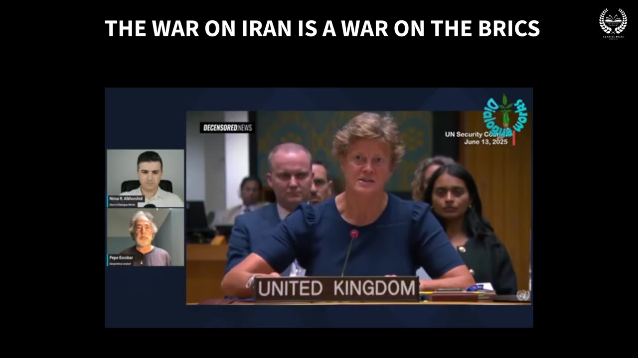 THE WAR ON IRAN IS A WAR ON THE BRICS