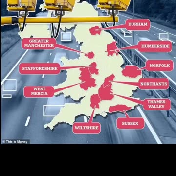🚨🇬🇧 UK Starts Introducing AI Road Camera Surveillance