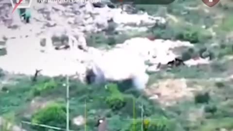 Drone Follows Russian Soldier into Some Sort of Converted Storm Drain Bunker