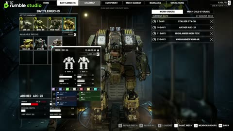 MechWarrior 5 vanilla second run through Day 12