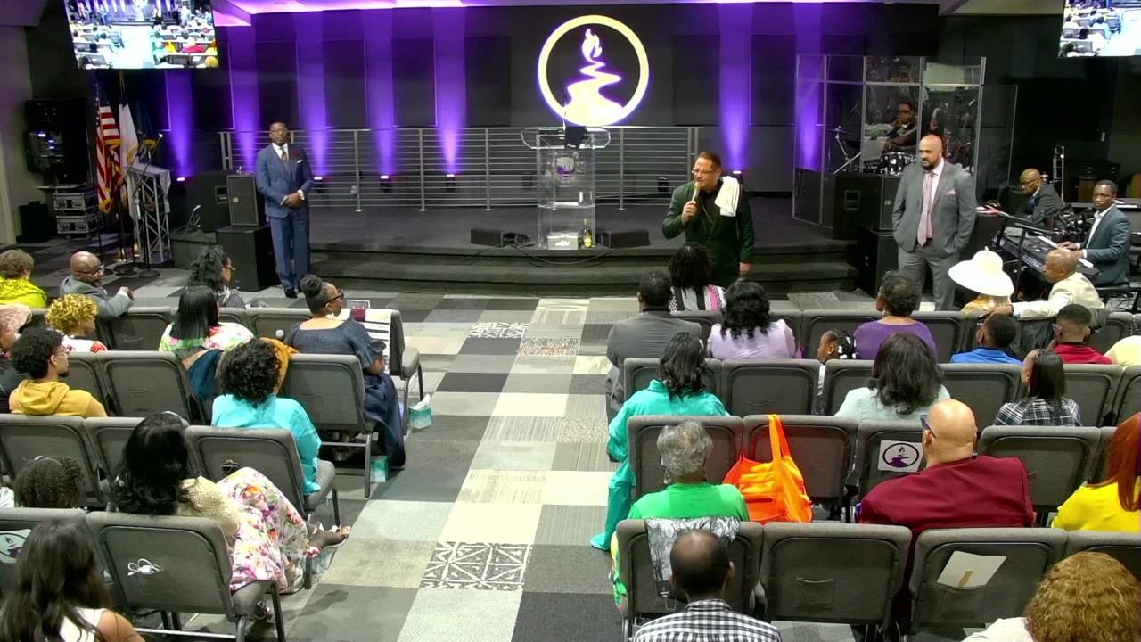 2025-04-20 Sunday Worship Live w/ Bishop M.J. He Rose !