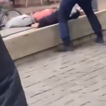 Afghan migrant slit a man's throat outside a McDonald's in Bordeaux.