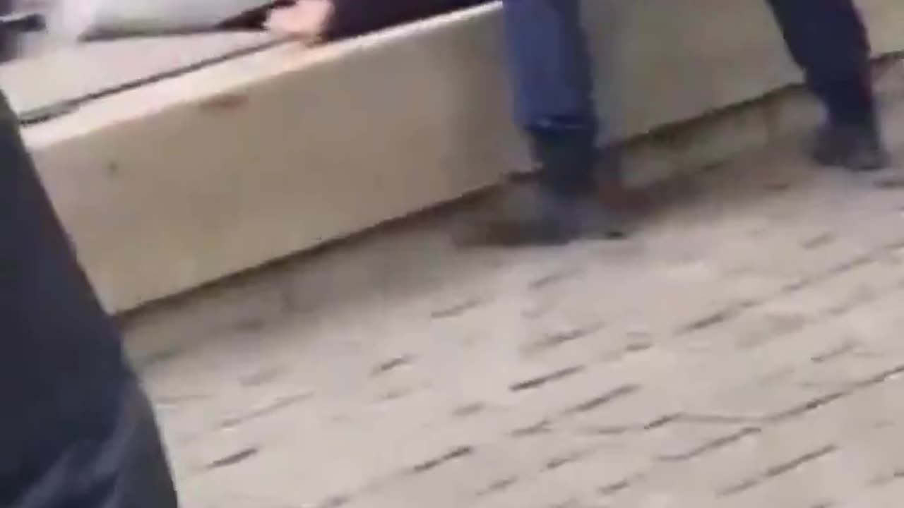 Afghan migrant slit a man's throat outside a McDonald's in Bordeaux.