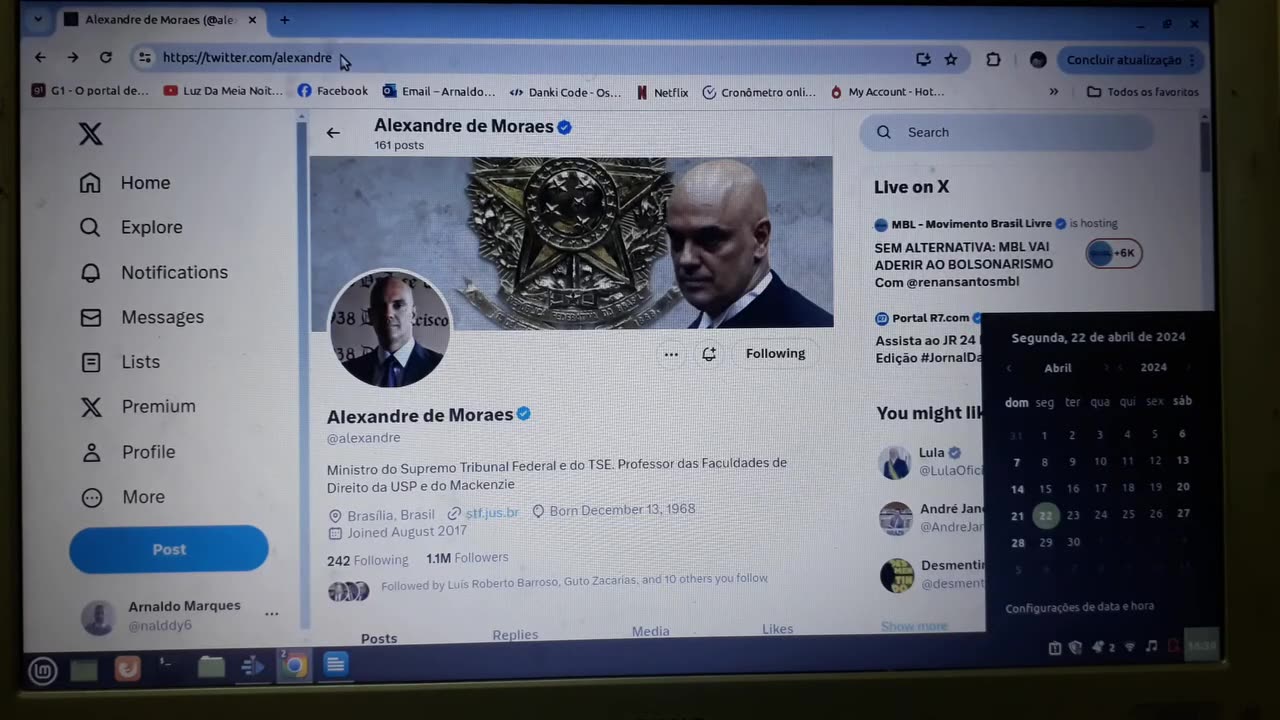 67# PROVAS CONTRA A JUSTIÇA BRASILEIRA.