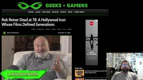 RIP Rob Reiner My Thoughts On His Behalf