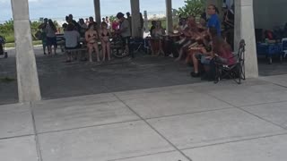 SIESTA KEY DRUM CIRCLE MAKING SOME RHYTHM!