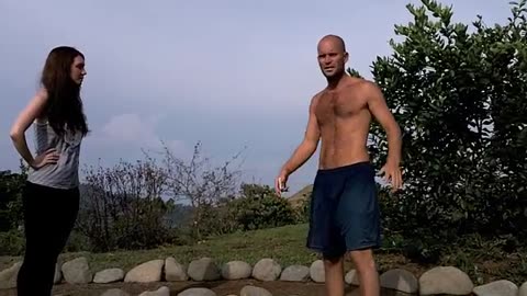 Sungazing at Farm of Life, Costa Rica