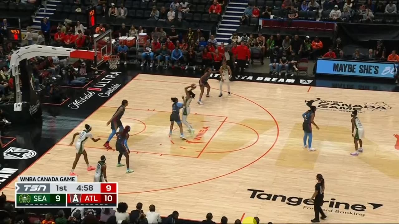 Storm de Seattle vs Dream D'Atlanta a Vancouver