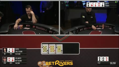 Phil Hellmuth. Jungleman, Doug Polk - HEADS UP $200,000 HU Duel