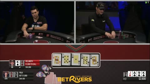 Phil Hellmuth. Jungleman, Doug Polk - HEADS UP $200,000 HU Duel
