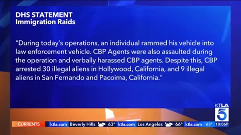 DHS carries out immigration sweeps across SoCal