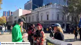 Farmer Wade - Billboard Battalion live in Melbourne at the Fire Tax Rally - 19/5/2025