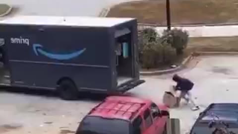 Guess Who? Gang robs Amazon truck