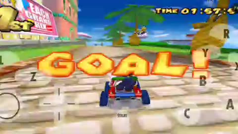 Mario Kart no Dolphin Emulador (Android) - parte 2
