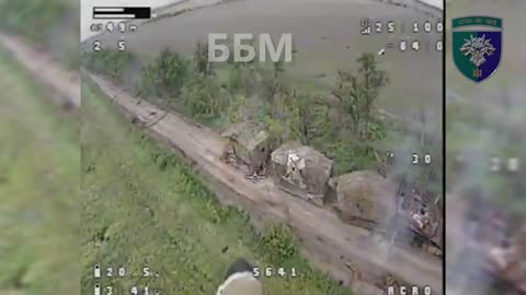 💥🏍️ Blowing up Russian motorcyclists on mines laid by marines of the 38th brigade