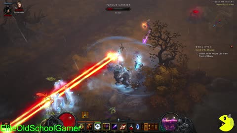 Diablo 3 - Sorceress Master Walk-through - Act I - Levels 52-53 - To First Shard Piece - June 2025