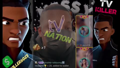 JAZZY CHERRY & DIVERSE GOES TO WAR IN MESSY CALLER LIVE