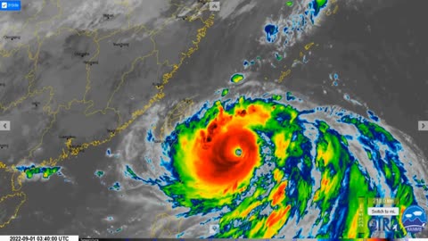 Miran Rubin - Super Typhoon Hinnamnor (Henry) 2022 - rammb cira - sat=himawari9 - IR (Clean) 2km