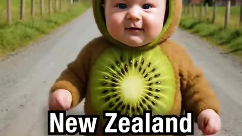 World Leaders reimagined as Fruit Babies