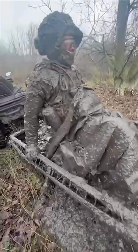 Border guards of the special unit "Dozor" filmed the moment of the successful rotation