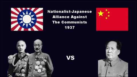 Nationalist China And Imperial Japan Team Up To Defeat The Communists