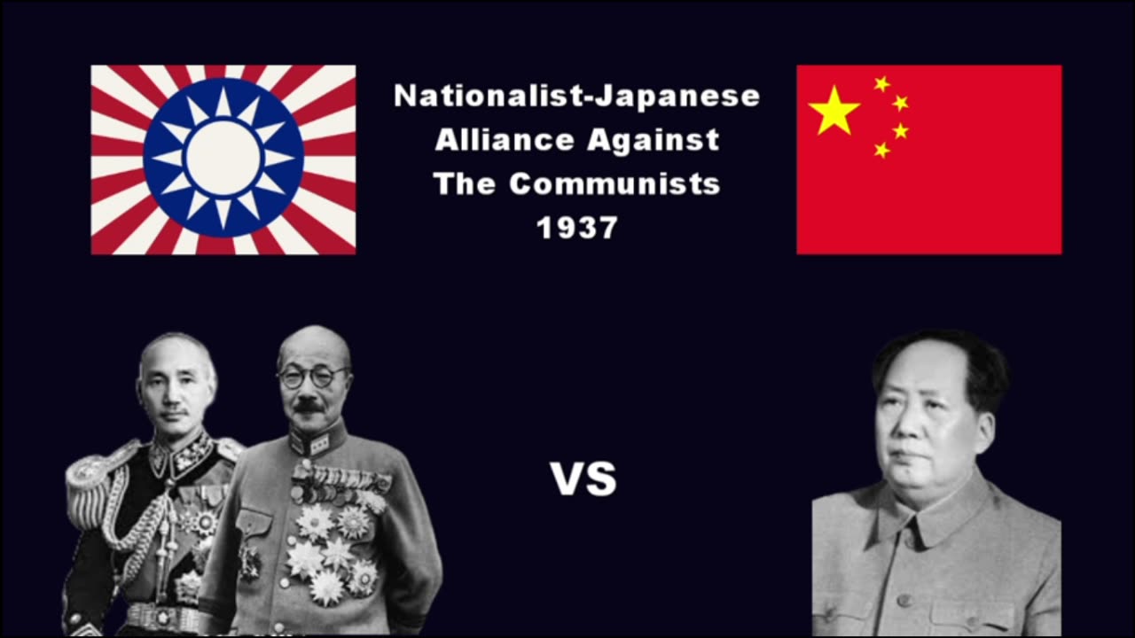 Nationalist China And Imperial Japan Team Up To Defeat The Communists