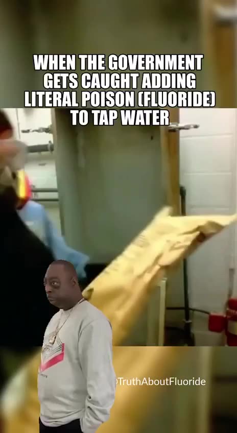 ⬛️😈 Why would Government add Toxic Poisonous Flouride to our Water Supply❓☠️ 👀