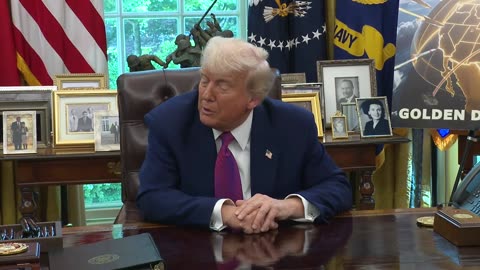President Trump Announces "Golden Dome" With the Secretary of Defense Pete Hegseth
