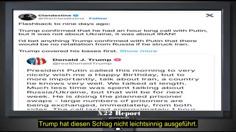 Panik im Tiefen Staat - DHS warnt - Trump hat jetzt das Druckmittel - Kein Krieg - Frieden
