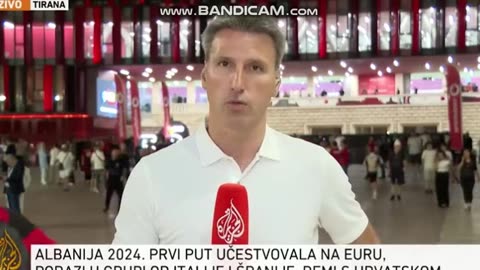 tifozi shqiptar puth gazetarin serb