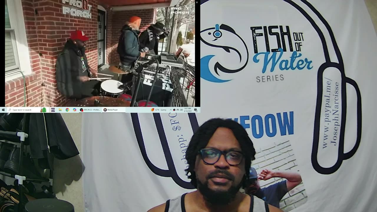 Big Daddy Kane Noochies Live From The Front Porch Reaction