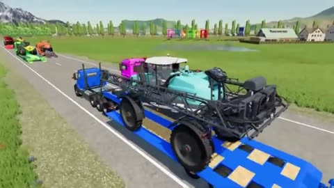 Heavy Haul Simulator: Transporting Police Cars & Fire Trucks