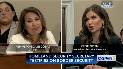 Dem Rep Talks Over Kristi Noem As She Attempts To Refute Claim That Trump Admin Deported US Children