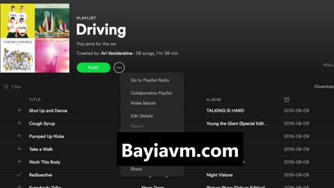 Spotify’da Gizli Şarkı Listesi Nasıl Yapılır?
