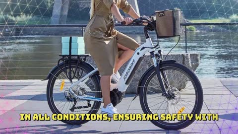 JOBOBIKE Linda Adult Electric Bike 250W Electrical Road Bicycle 36V 14Ah Fatbike MTB E-bike