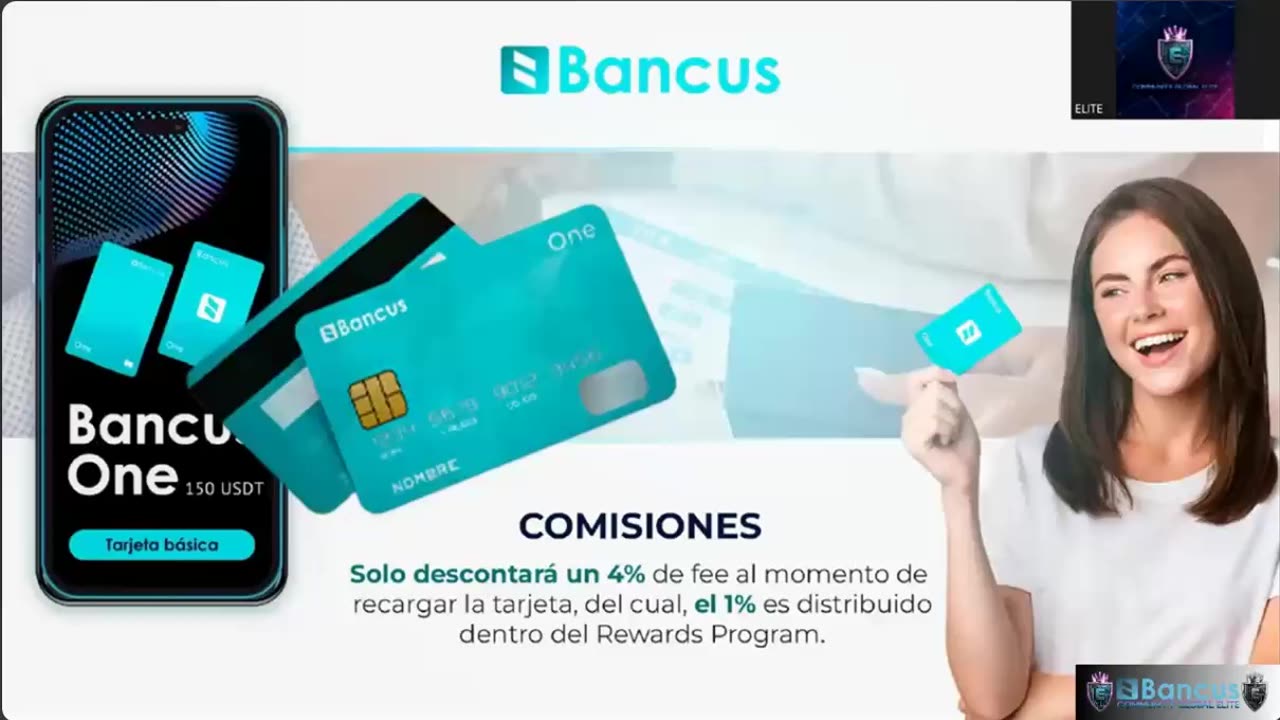 BANCUS (Portuguese) A Fintech que paga você para gastar Apresentação (5 Minutos) TOP TEAM ROB BUSER