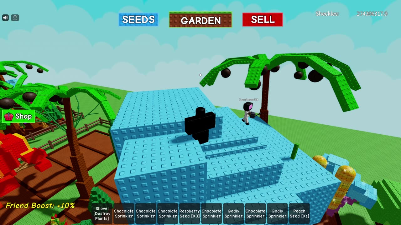 Destroying candyblossom