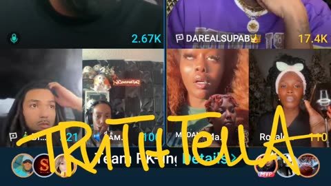 MESSY CALLER TEAM PK WITH DAREALSUPABIHH WHERE HE VERIFIED TRINA B BEGGED TO BE ON GOSSIP GURLS