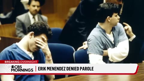 CBS This Morning With Gayle King: Erik Menendez denied parole after California hearing