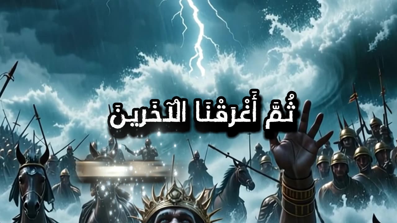 A magnificent scene unfolds in a miraculous recitation