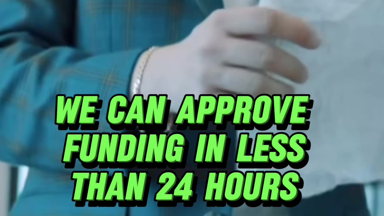 HAS THE BANK TURNED YOU DOWN ? 😩