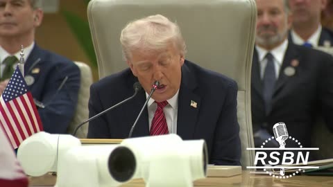WATCH: President Trump attends Gulf Cooperation Council (GCC) Leaders’ Summit in Riyadh - 5/14/25