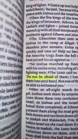 DO NOT BE AFRAID