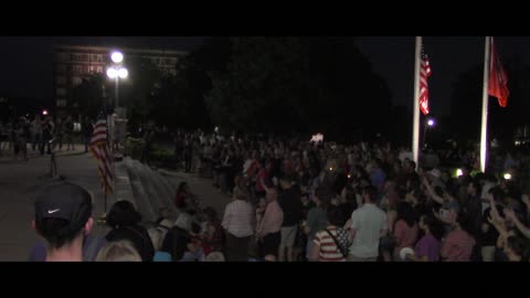 Memorial for Charlie Kirk at the Arkansas State Capitol 2