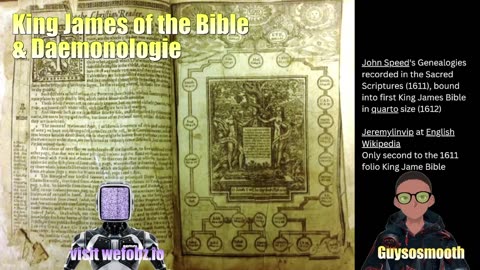 Wefobz Stream Surge 23: News then King James, The Bible, & Daemonologie